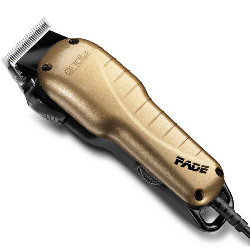 Andis Fade Hair Clipper with Adjustable Blade, Gold, Model US-1 (66245)