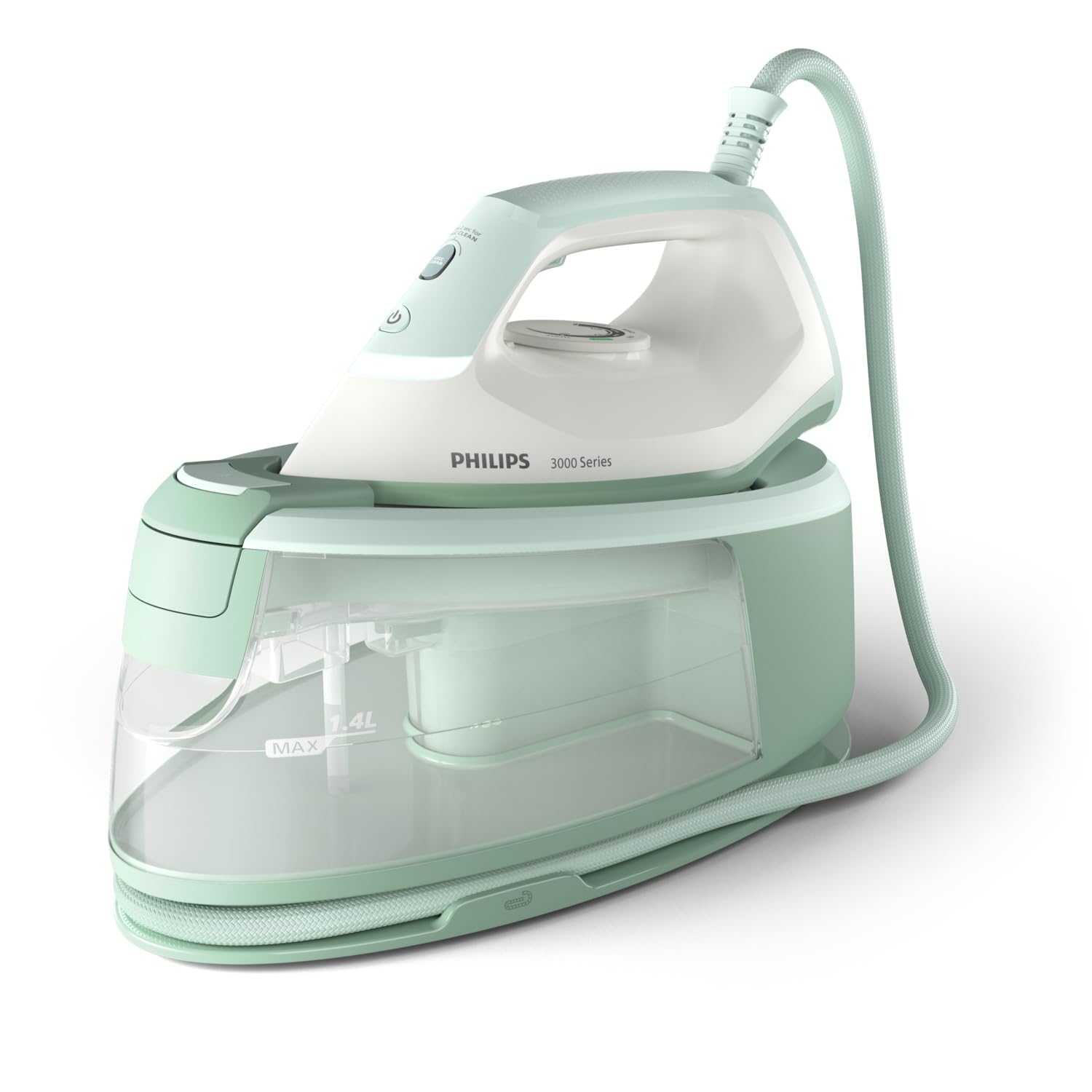 Steam generator PHILIPS PSG3010/70 - Compact and pr ctico - Dep water room of 1.2L - Pressed effect - Intelligent anti-scale system