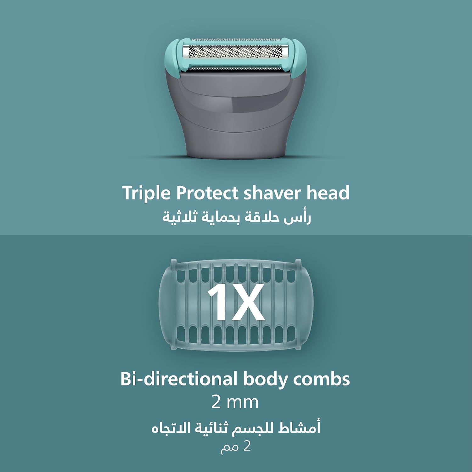 Philips All-in-One Trimmer MG7922/15 | 13-in-1 Face, Hair & Body Grooming | Precision Comb for Exact Styling | 120min Cordless, Showerproof