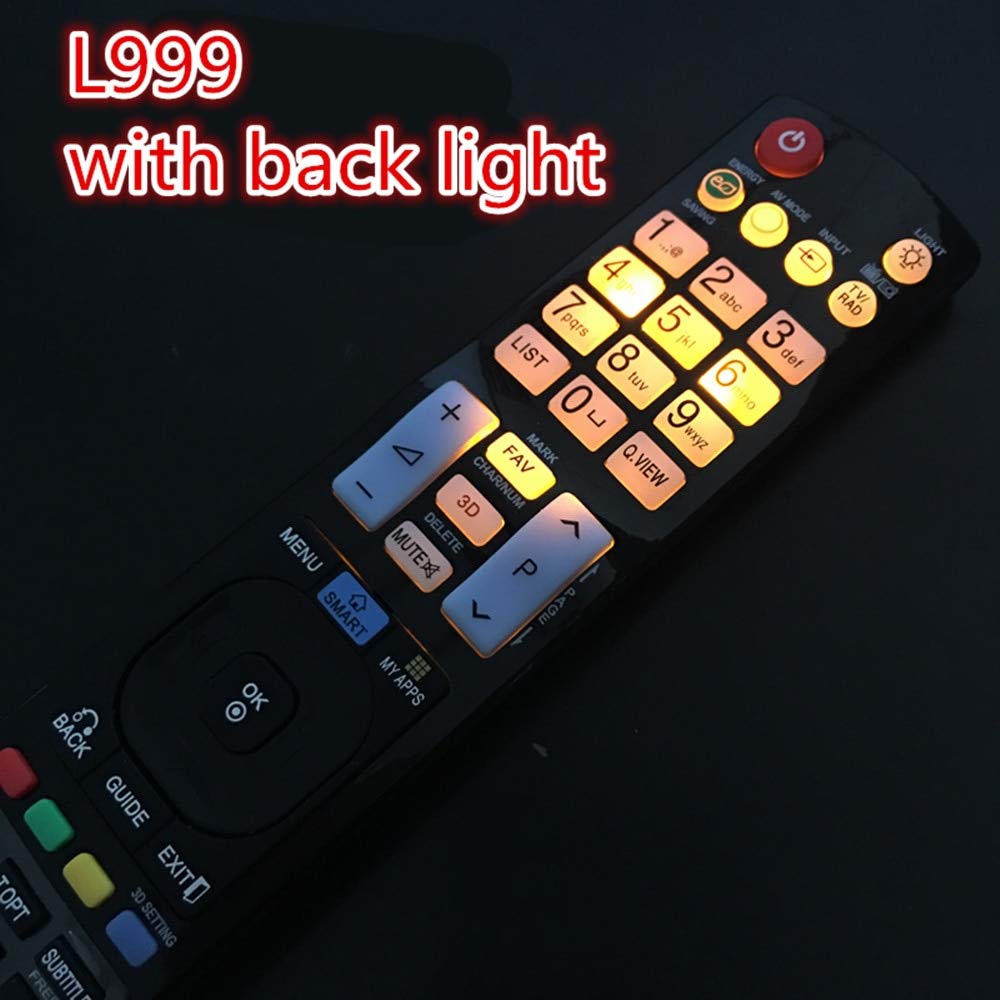 SAMBA-Remote Controls - Remote Control Suitable for for Lg TV AKB73756502 42LA667 42LA6678AEU 42LA667S 42LA690 Huayu (L930)