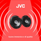 Jvc Cs-J610X 300W Dual Cone Speaker System, 6.5-Inch Size