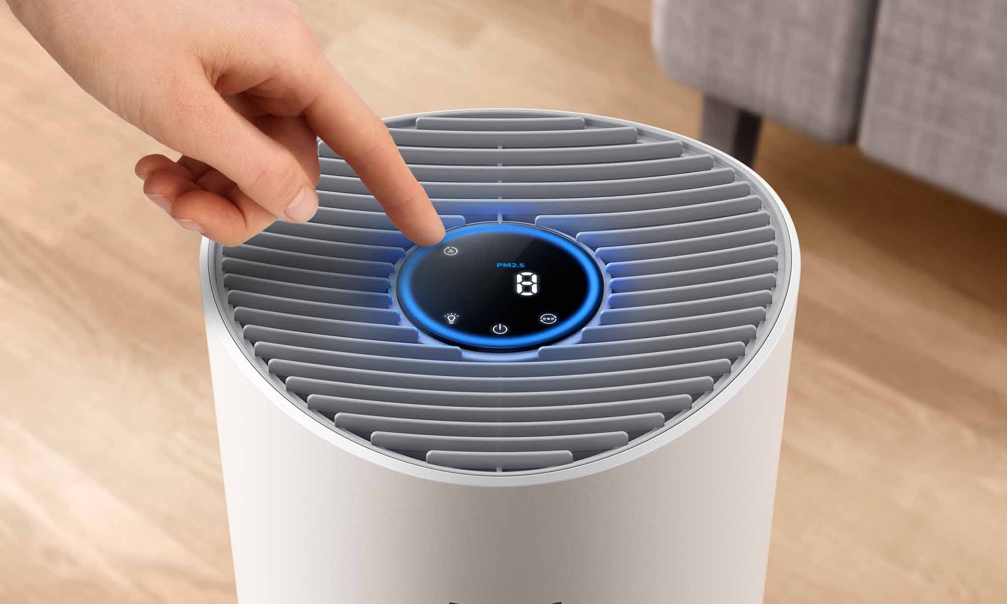 Philips Air Purifier, For Rooms Up To 78m², 300m³/h CADR, Sleep Mode