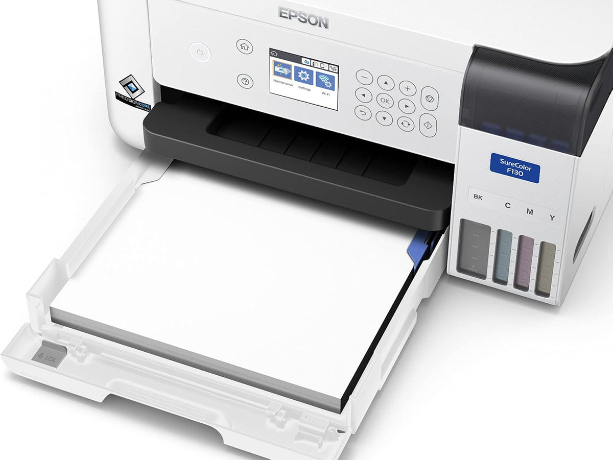 Epson SureColor SC-F100 A4 Textile Dye Sublimation Printer | Small Business/Start up for Creating Promotional Merchandise - City Park