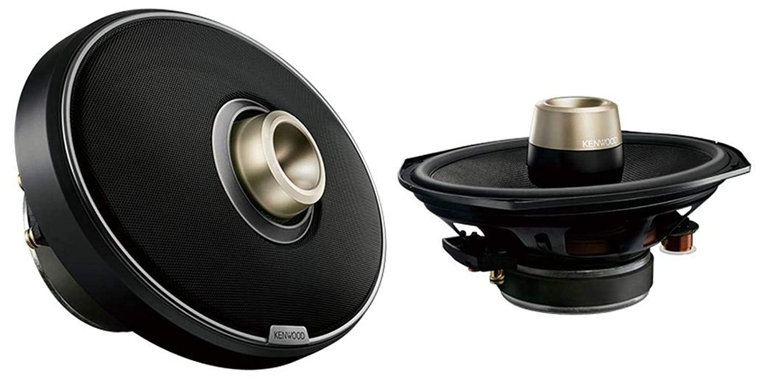 Kenwood Kfc-HQR710EX 7x10in 700 Watt 2-Way (Double Bass) Car Audio Speakers