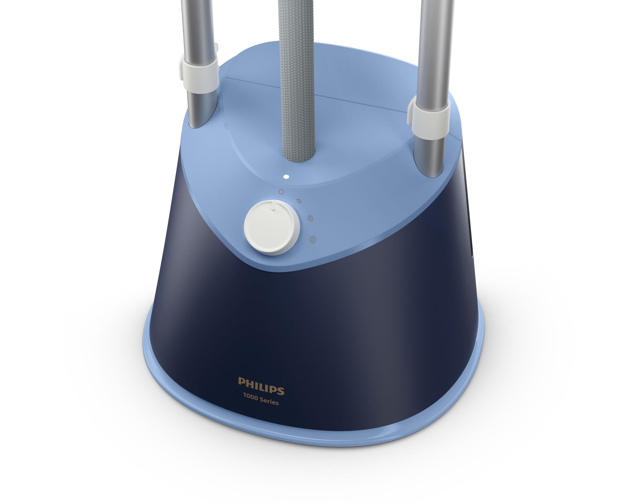 Philips Garment Steamer 1000 Series - 1800W, 1.8L Detachable Tank, 3 Steam Setting, 36 g/min, Integrated Stylemat, Deep Azur - STE1030/26
