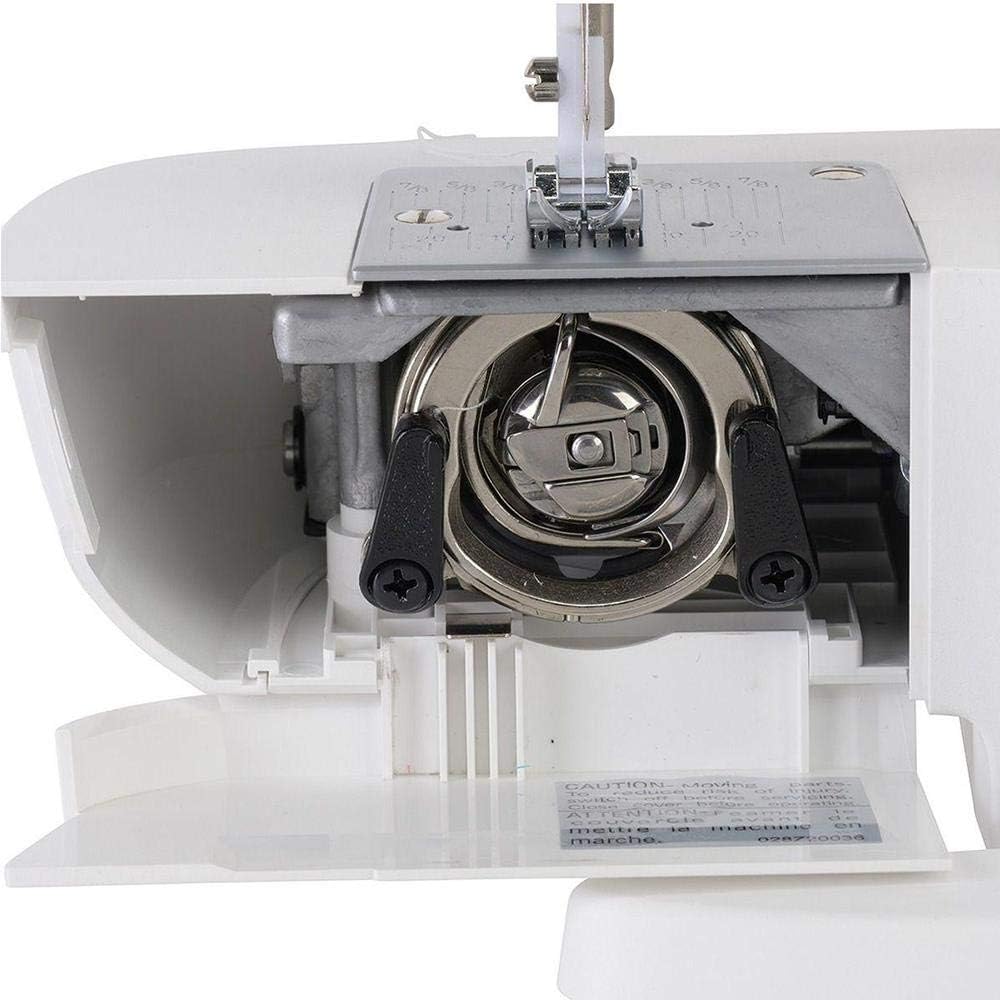 Singer M1605 Domestic Sewing Machine, 6 Built-in Stitches, Easy Stitch Selection, with Front loading Bobbin & Adjustable Thread Tension Dial