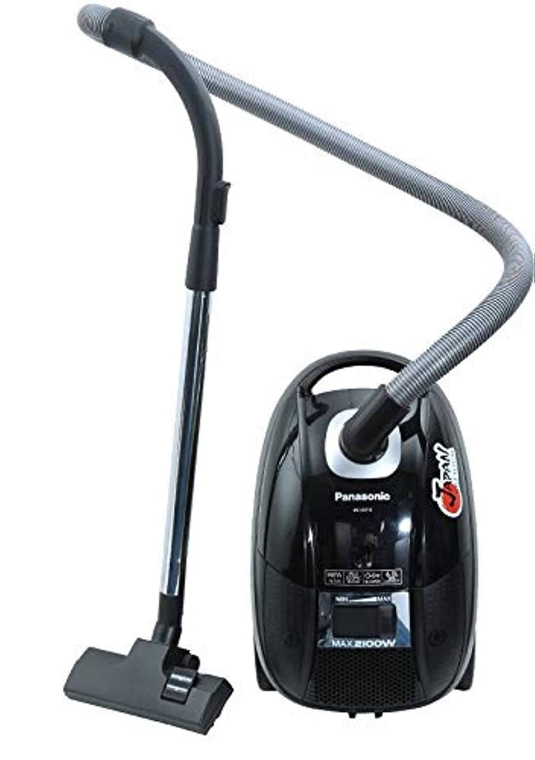 Panasonic Canister Vacuum Cleaner Black - MC-CG715