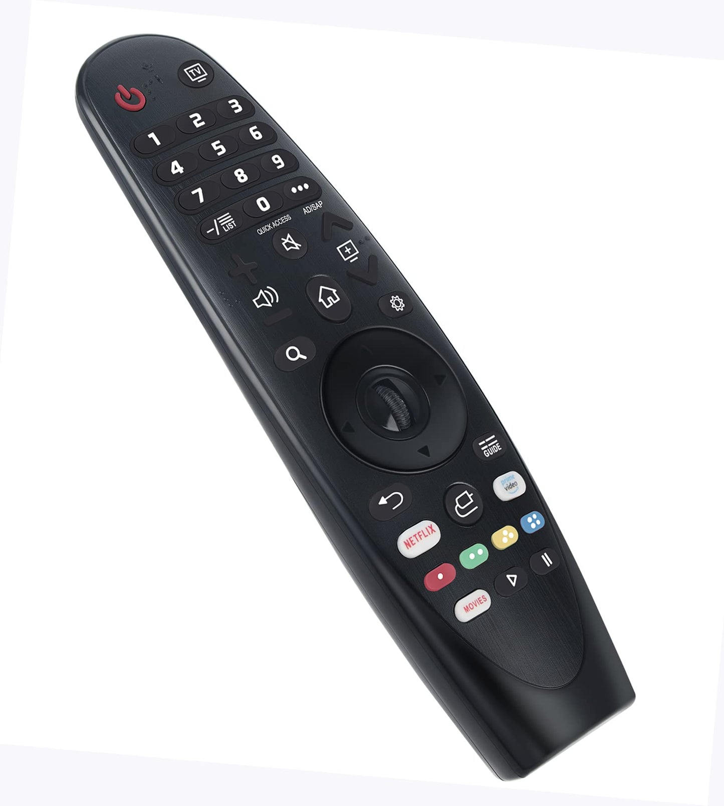 AULCMEET AKB75855501 MR20GA Replaced IR Remote Compatible with LG Smart TV 49NANO85UNA OLED55BXPUA 75UN7370AUH 65UN7300PUF 55UN7300AUD 75UN8570PUC OLED77GXPUA 82UN8570AUD 65UN7300AUD