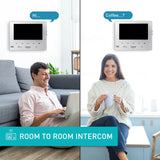 Video Intercom System VL-SV74SX Up to 3 Extension Monitors, Picture Recording,E-Lock Release Support, 7-inch Wide Colour LCD with Touch Sensor