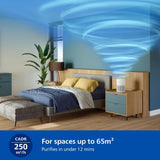 PHILIPS AC3420/10 2-in-1 Air Purifier and Humidifier, 3400 Series, 78 m2, CADR 300m³/s, 3-Layer HEPA Filter, Remote Control with Air+ App