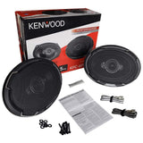 Kenwood KFC-6996PS 6x9 5 Way Car Speakers 650W Maximum Power Handling