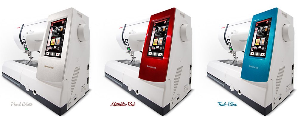 JaNOME MC9900 Computerized Sewing & Embroidery Machine