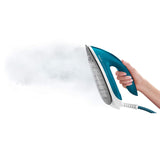 Philips PerfectCare Compact Essential Steam Generator Iron - 2400W, 120g/min Continuous Steam, 1.3L, OptimalTEMP Technology, Blue/White - GC6815/26