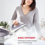 TEFAL Steam Generator Iron | Express Optimal Steam Station |2200W |5.3bars,250g/min,110g/min |ceramic soleplate | 2 Years Warranty | SV4111M0