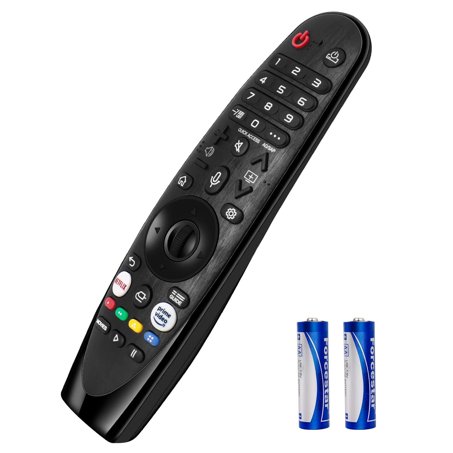 Qzanyee Life AN-MR650A AN-MR19BA AN-MR20GA Voice Magic Remote Control Replacement fit for LG TV UN85 UN81 UN80 UN74 UN73 UN71 B7 B7A C7 E7 G7 W7 W8 B9 C9 E9 W9 NANO99 NANO97 Series