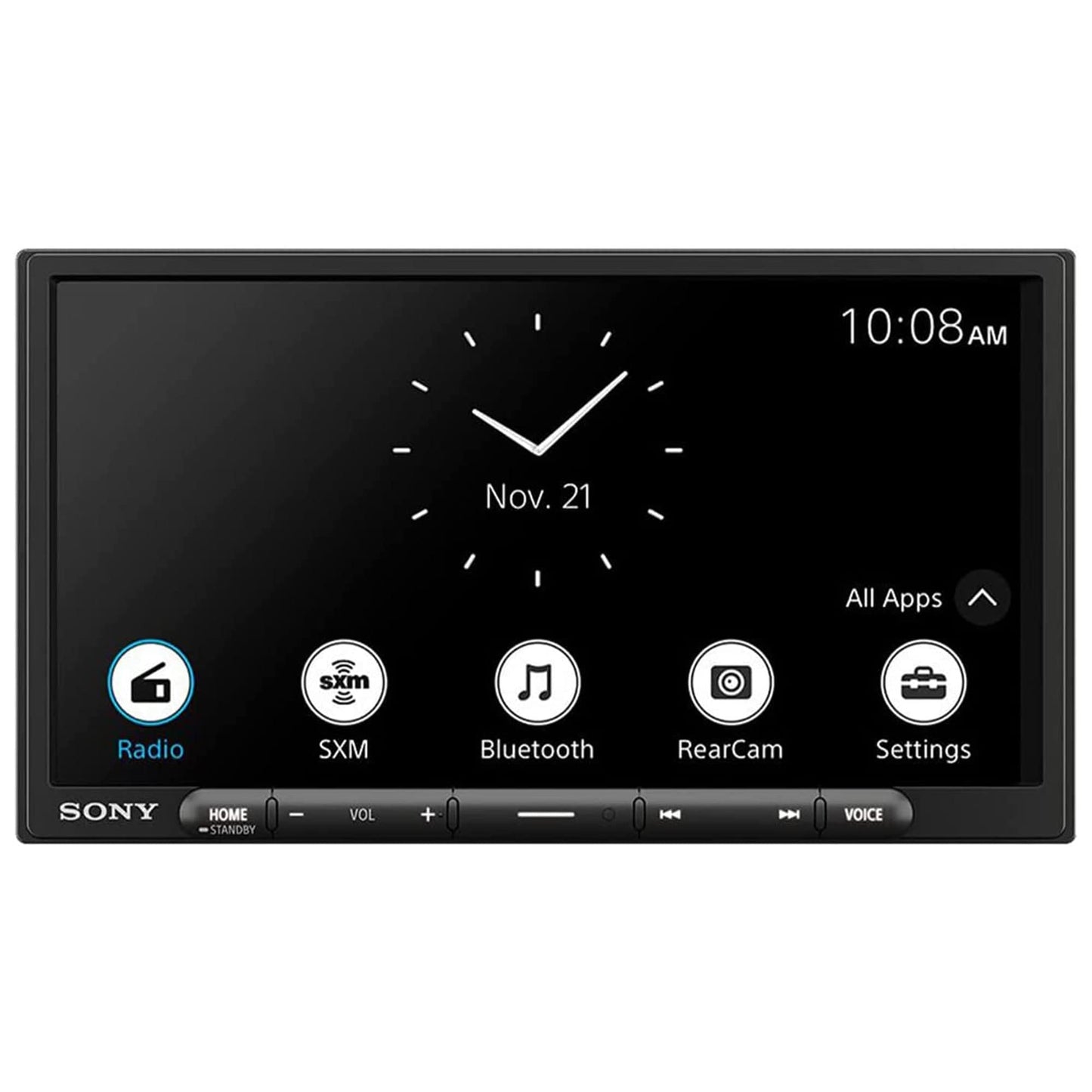 Sony XAV-AX6000 7-Inch Multimedia Receiver with Wireless Apple CarPlay/Android Auto, HDMI Video Input and Maestro Ready