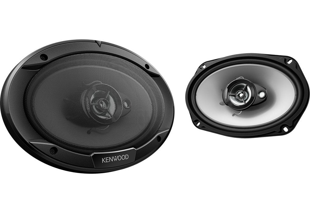 Kenwood Elliptic Speakers 3-Way 15 x 23 cm Black