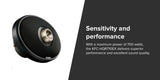 Kenwood Kfc-HQR710EX 7x10in 700 Watt 2-Way (Double Bass) Car Audio Speakers