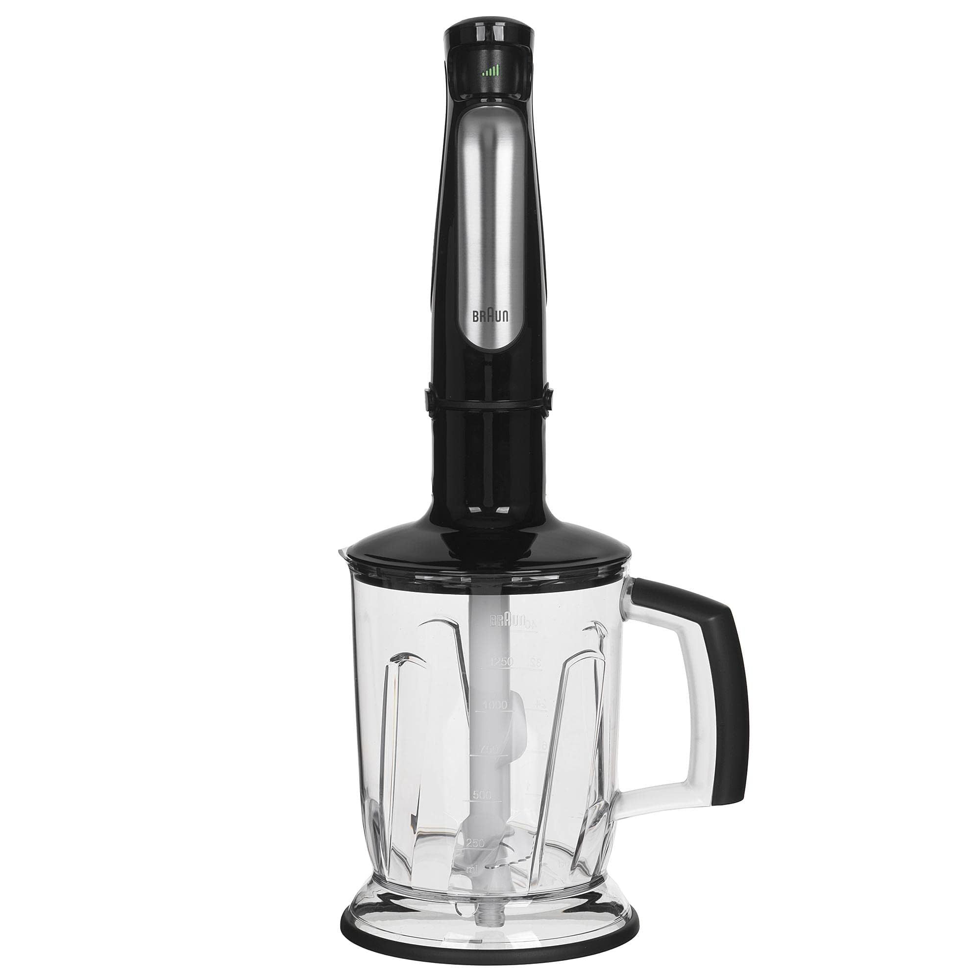 Braun MultiQuick 7 Hand blender MQ7045X, Black, 1000W, Mixer, ActiveBlade System, EasyClick Plus System, Splash Control, International Warranty