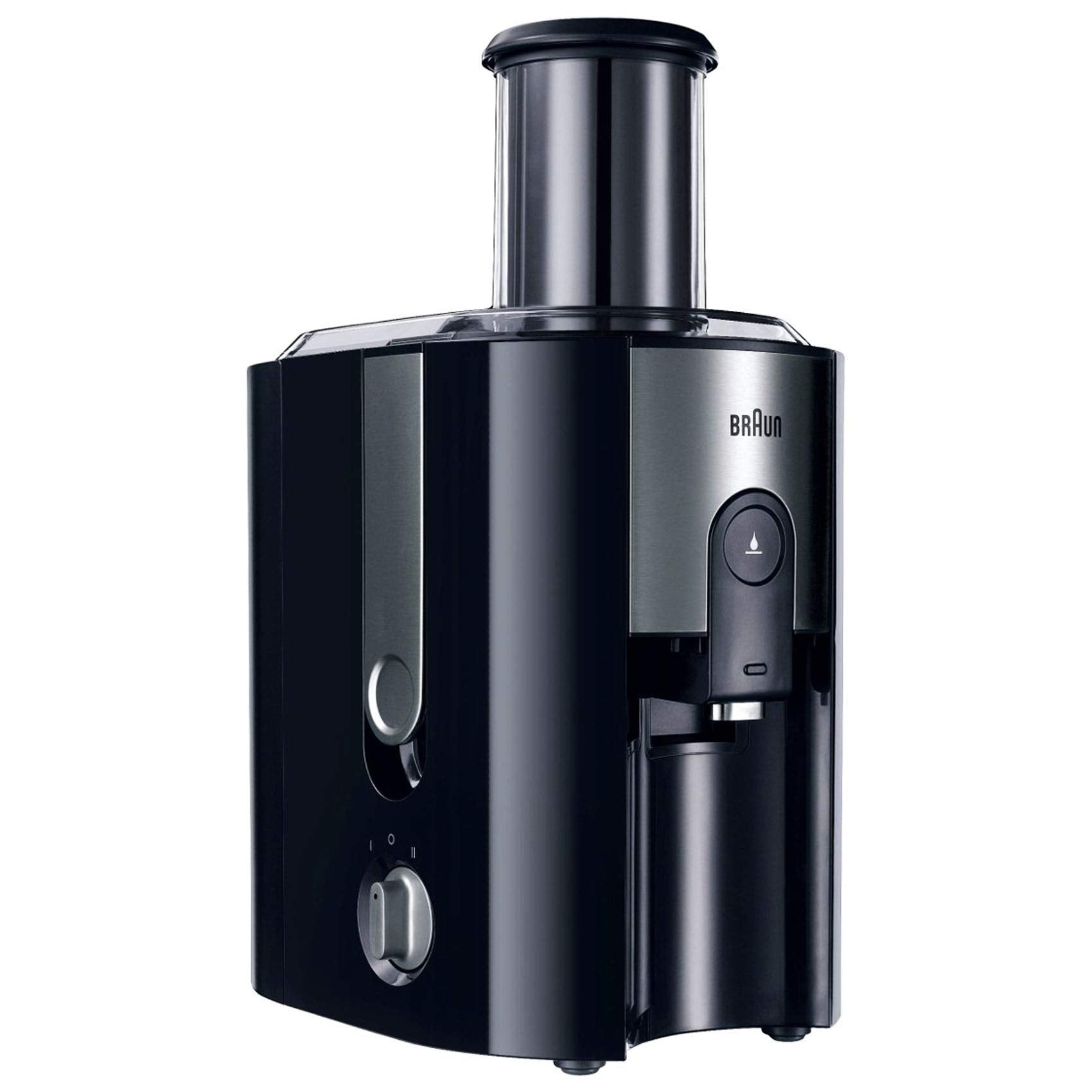 Braun J500 Multiquick 5 Spin Juice Extractor, Black (International Warranty)