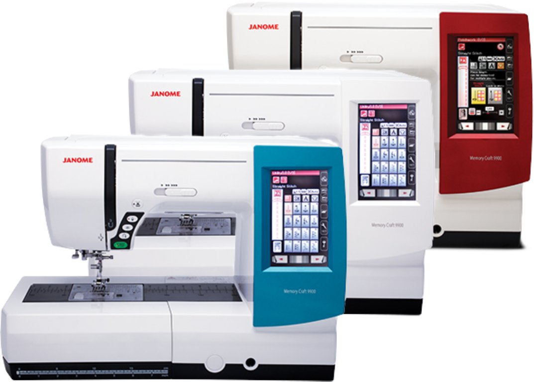 JaNOME MC9900 Computerized Sewing & Embroidery Machine