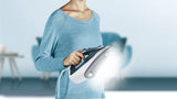 TEFAL Steam Iron | Express Steam | Iron Steamer | 2400 W | 270 ml | Blue/White | Cerilium/Plastic | 2 Years Warranty | FV2831M0