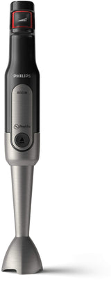 Philips Viva Collection ProMix Handblender - 800W, Anti-Splash, XL Chopper, Whisk, On-the-go tumbler - HR2652/91
