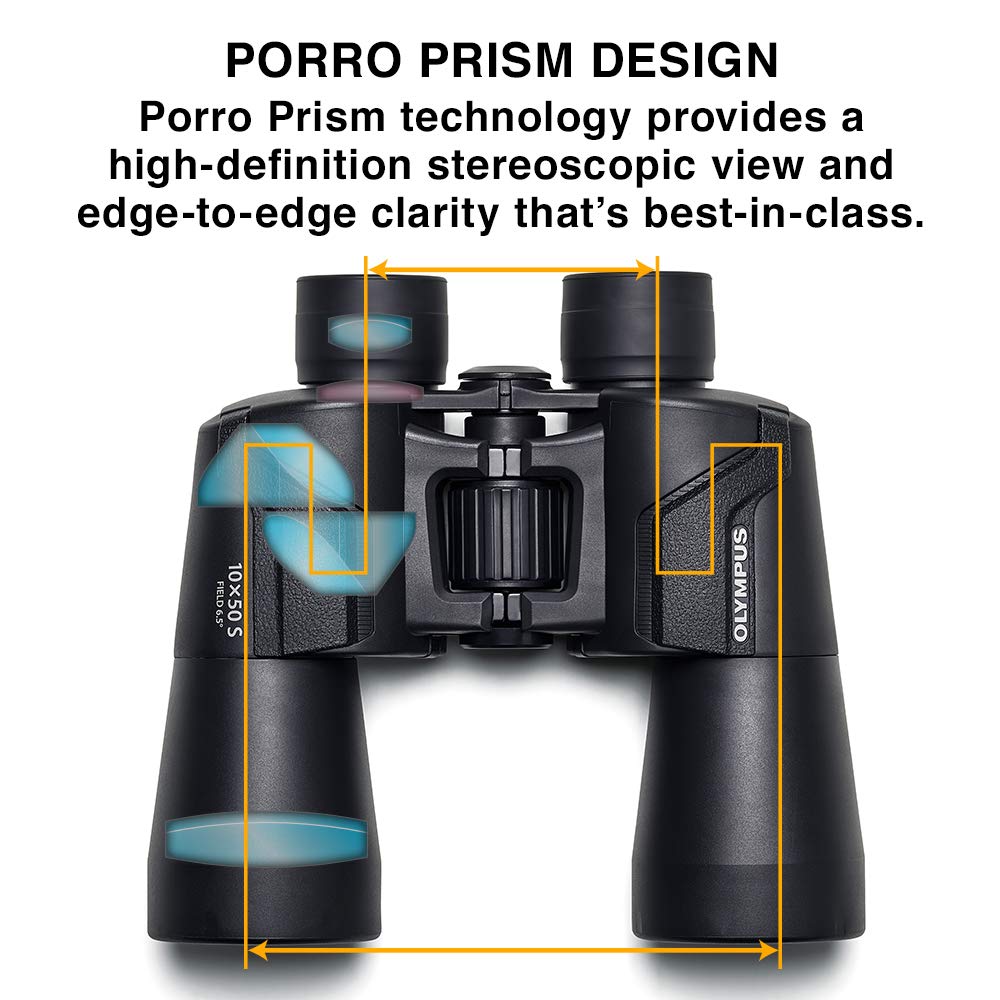OM SYSTEM Olympus 10 x 50 S Standard Binoculars
