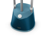 Philips Garment Steamer 1000 Series - 1800W, 1.8L Detachable Tank, 3 Steam Setting, 36 g/min, Integrated Stylemat, Blue - STE1040/26