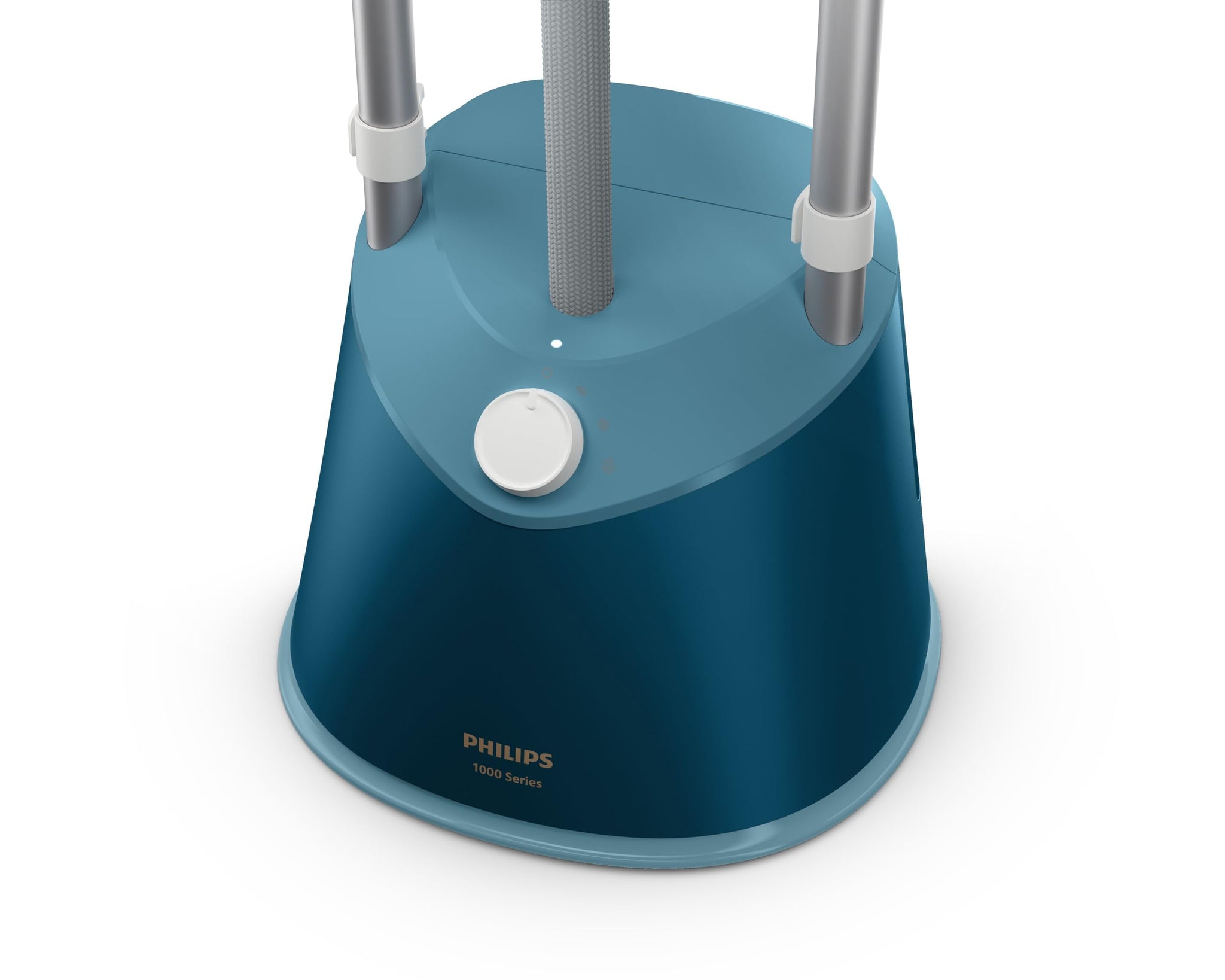 Philips Garment Steamer 1000 Series - 1800W, 1.8L Detachable Tank, 3 Steam Setting, 36 g/min, Integrated Stylemat, Blue - STE1040/26