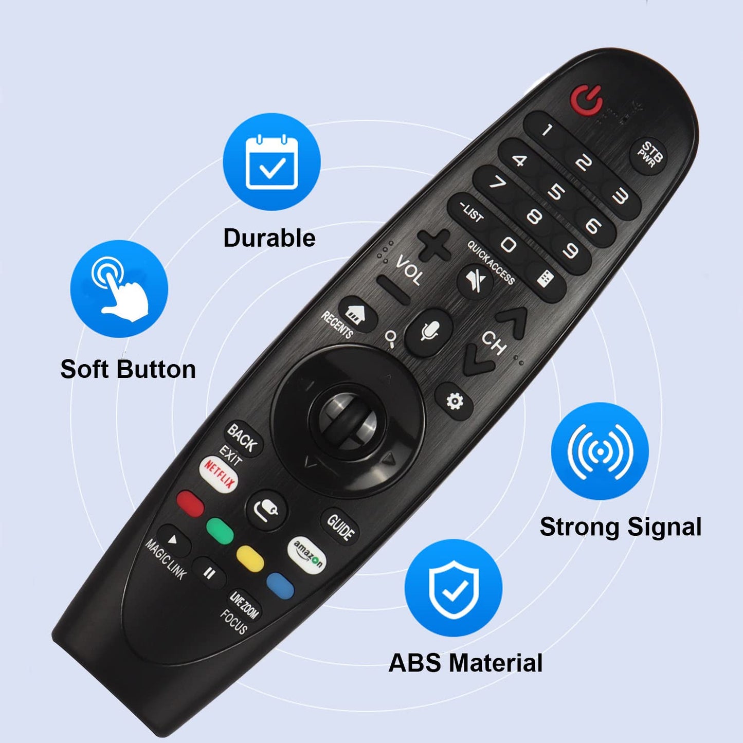 New IR AN-MR650A Replaced Remote Control for LG Smart TV 55UJ6540-UB 43UJ634V 55SJ8500-UB 60SJ8000 43UJ6500-UB 65UJ7700 43UJ654T 55SJ800A 60SJ8500 60SJ8000-UA
