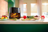 Philips Essential Air Fryer XL 1.2KG, 6.2L Capacity, Digital Screen,Black - HD9270/90 - International Warranty