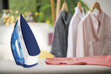 TEFAL Steam Iron | Easy Steam | Iron Steamer | 1200 W | 220 ml | Anti-scale | Non-stick | Blue |2 Years Warranty | FV1941M0