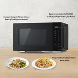 Panasonic 25L Solo Microwave Oven, 900W Power, 5 Power Levels, 10 Auto Programs, Quick 30 Function & Auto Defrost, Compact Countertop Microwave, Large Interior, Black, 1 Year Warranty – NN-ST34NBKPQ