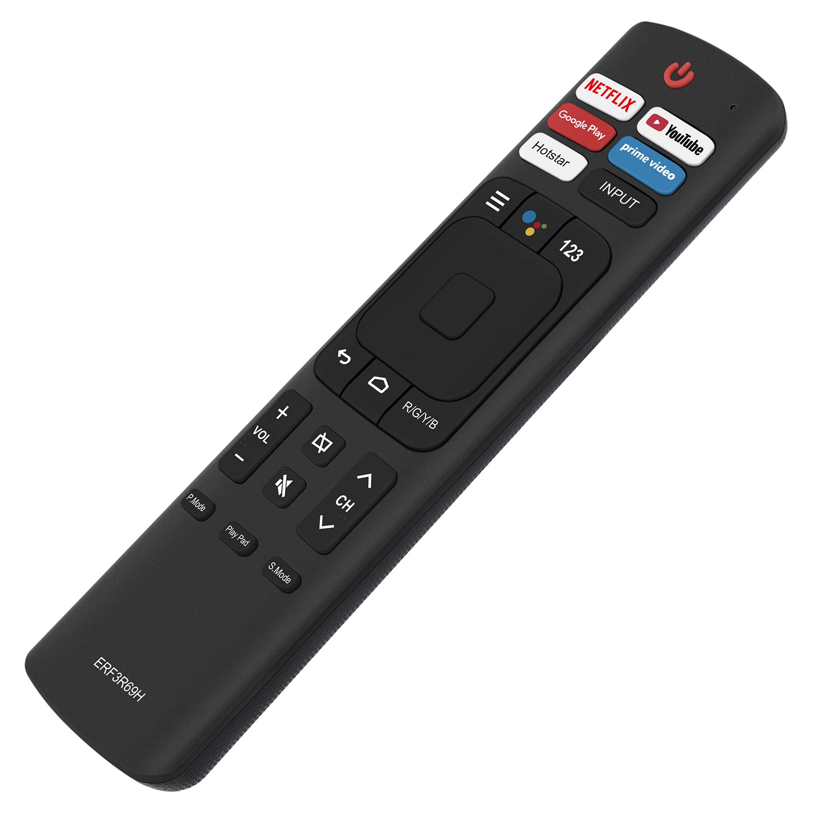 PerFascin ERF3R69H Replacement Remote Control Work for Hisense TV 55H5C 43H5C LC-40N5000 LC-43N5000 LC-43N610 LC-50N7000 LC-55Q7530U LC-55N6000 LC-55N7000 LC-60N6200 LC-65N5200 65Q8090E 65H9908 55Q8E