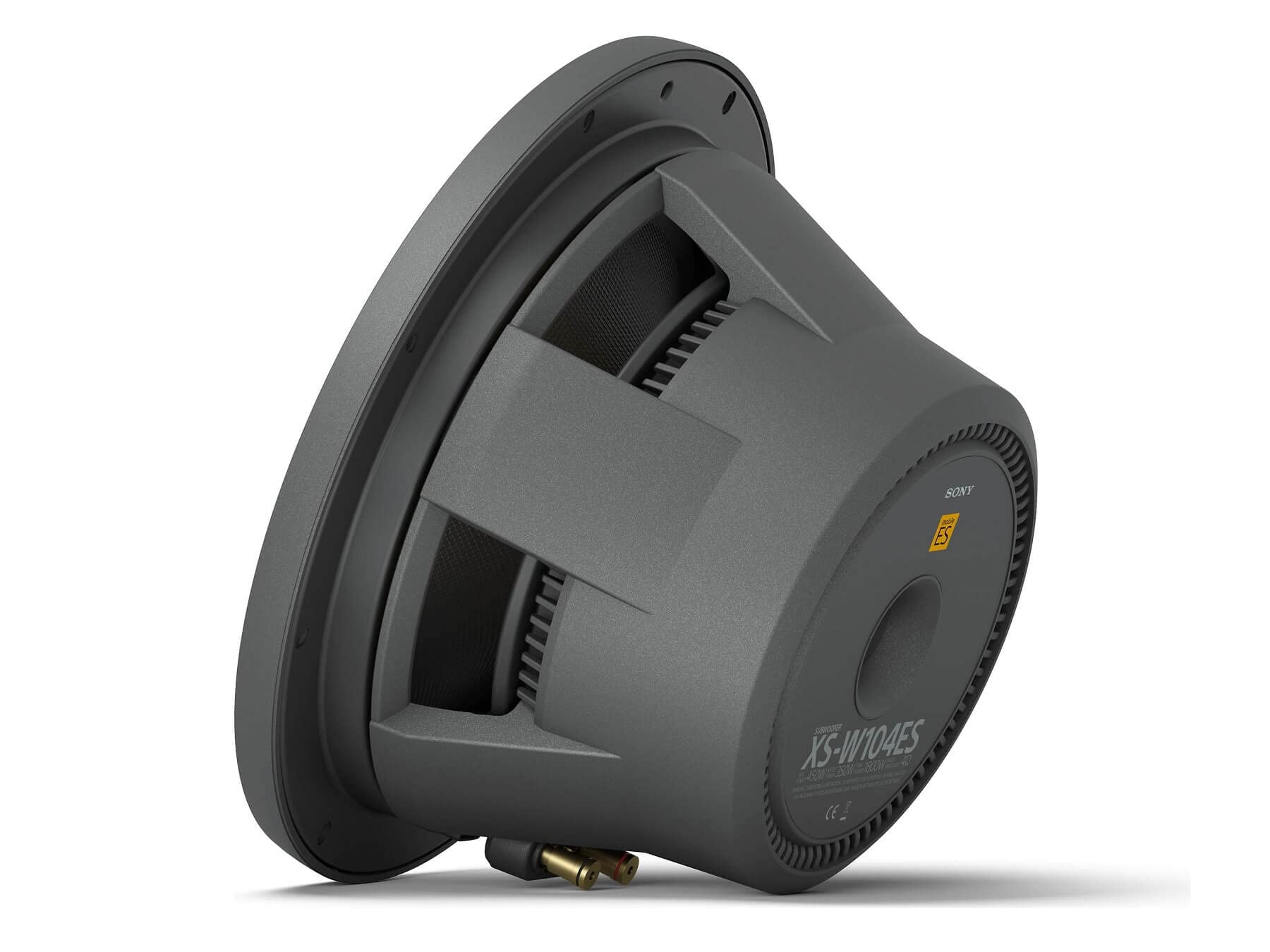 Sony XS W104ES 10" 25cm Mobile ES 4 ohm MRC Honeycomb Subwoofer, Car Speaker, Black