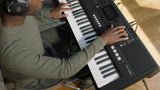 Yamaha PSR-E483 61-Key Touch-Sensitive Portable Keyboard with Sound, Music Rest and Power Adapter