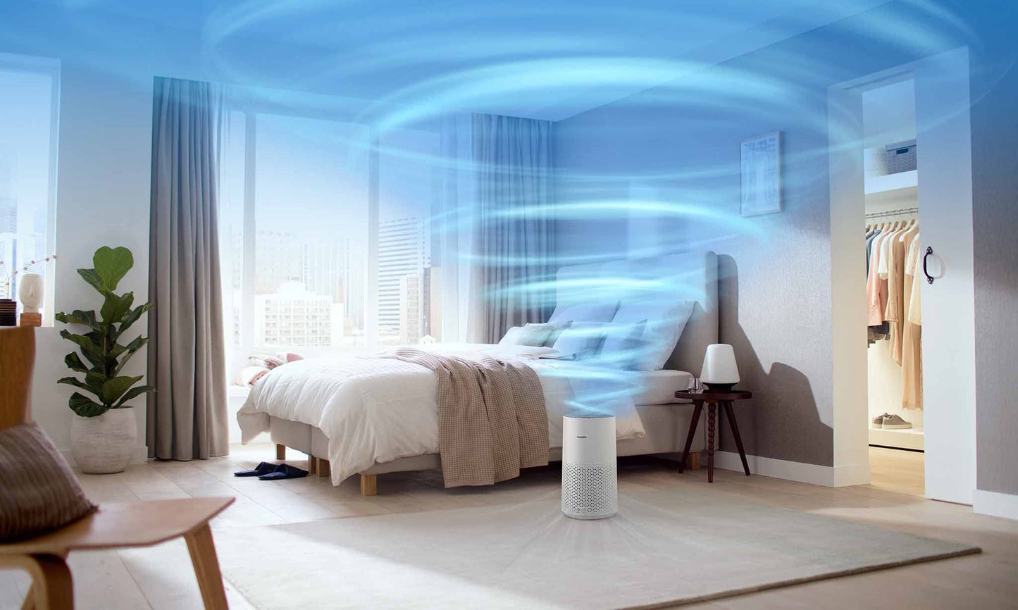 Philips Air Purifier, For Rooms Up To 78m², 300m³/h CADR, Sleep Mode