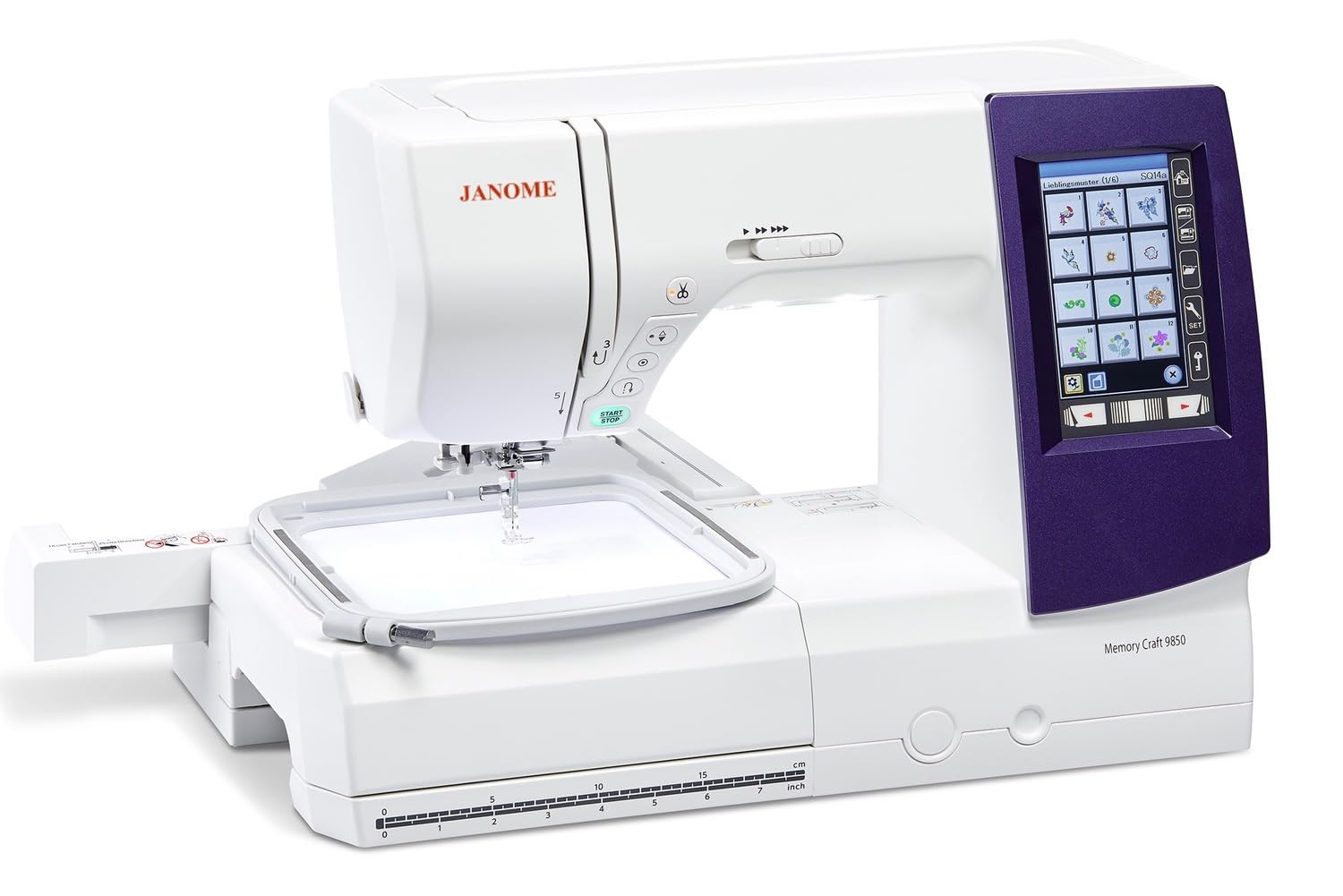 Janome 9850 Master Listing