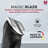 Moser Chrom2Style Blending Edition Professional Cordless Hair Clipper for Men (Made in Germany) | 105-Min Run Time | Removable Blade & Magnetic Premium Attachment Combs (1877-0152)