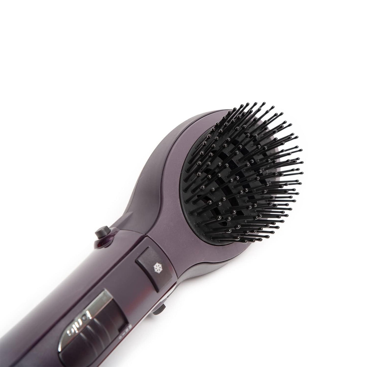 BaByliss Paddle Pro Air Styler, 1000W Powerful Styling Unisex Hairbrush, Dual Speed Temperature Setting Hair Dryer & Volumizer with Cool Air Button, Ionic Tech for Shiny Hair – AS115PSDE (Purple)