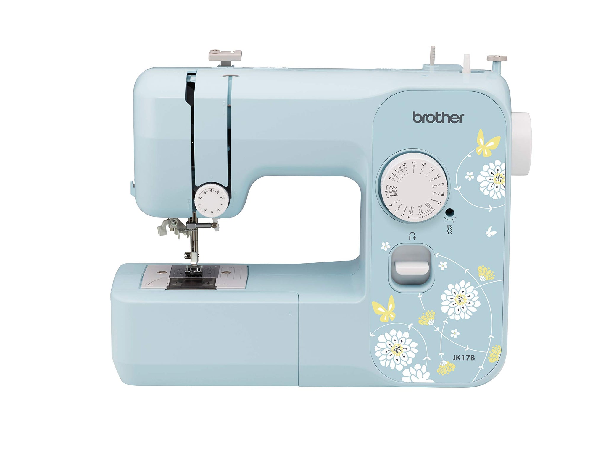 Brother Sewing Machine, JK17B, 17 Stitches, LED Light, Instructional DVD included"Min 1 year manufacturer warranty"