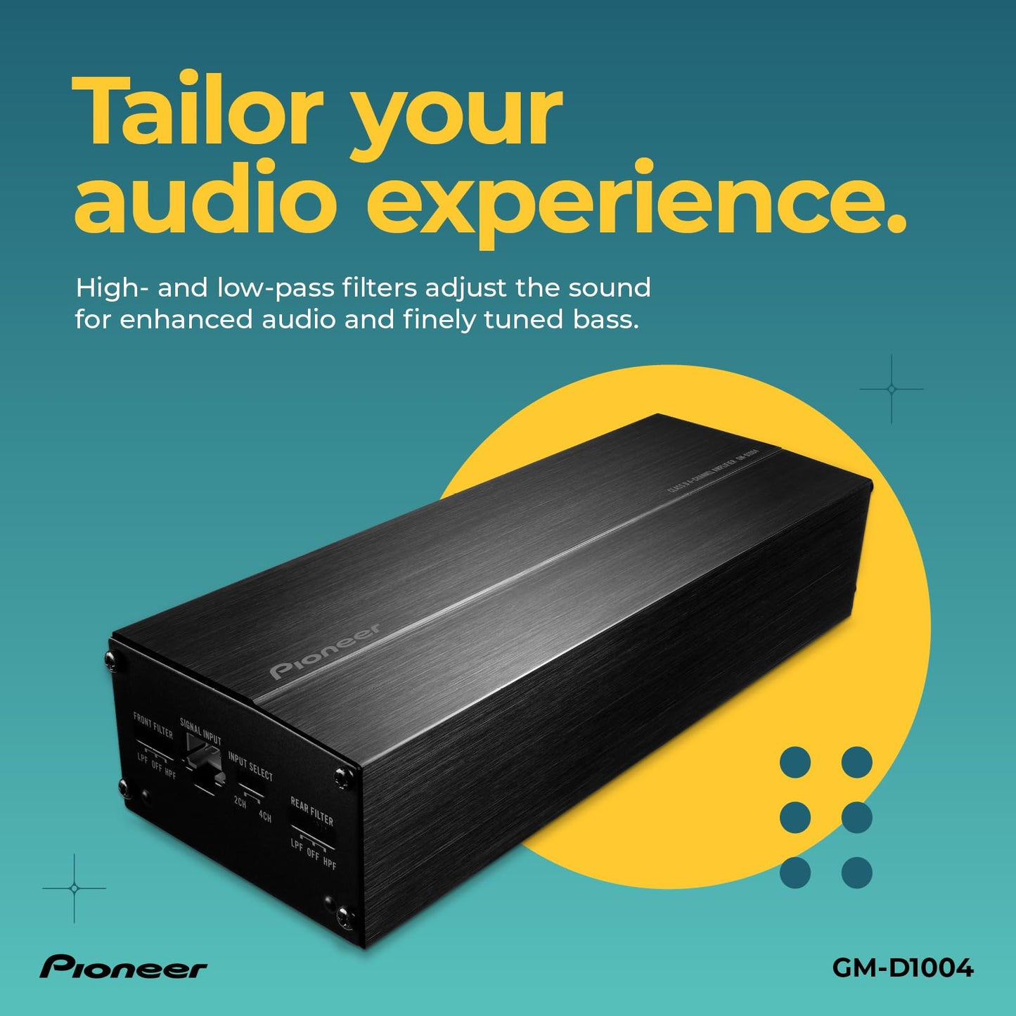 Pioneer GM-D Amplifiers