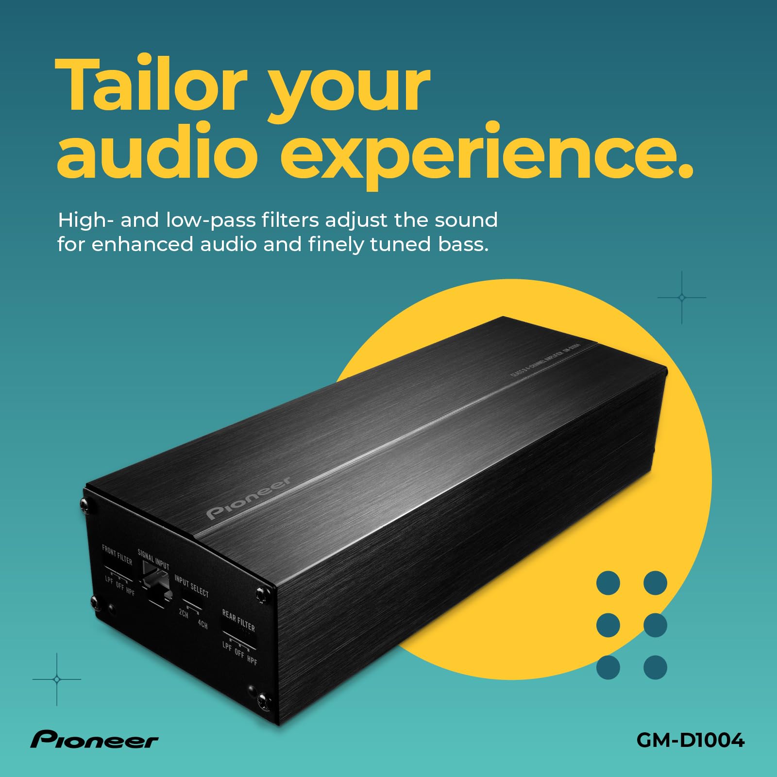 Pioneer GM-D Amplifiers