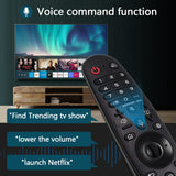 Qzanyee Life AN-MR650A AN-MR19BA AN-MR20GA Voice Magic Remote Control Replacement fit for LG TV UN85 UN81 UN80 UN74 UN73 UN71 B7 B7A C7 E7 G7 W7 W8 B9 C9 E9 W9 NANO99 NANO97 Series