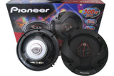 Pioneer 3-Way Round Car Speaker Set Model: Ts-R1651s 300 Watt 16cm, 4 Ohm Made in Vietnam Hp 3 Voice Diffuser 2725608076544