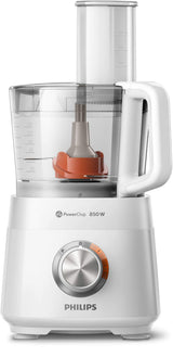 PHILIPS Daily Collection Compact Food Processor HR7520/01, 850W, 30 functions, with Citrus Press & mill