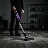 Tefal X-Nano TY1129 - Handstick Vacuum Cleaner, 100W, 0.4L Dust Box Capacity, 1.75kg, Up to 40min Running Time, Motorized Brush Head with LED