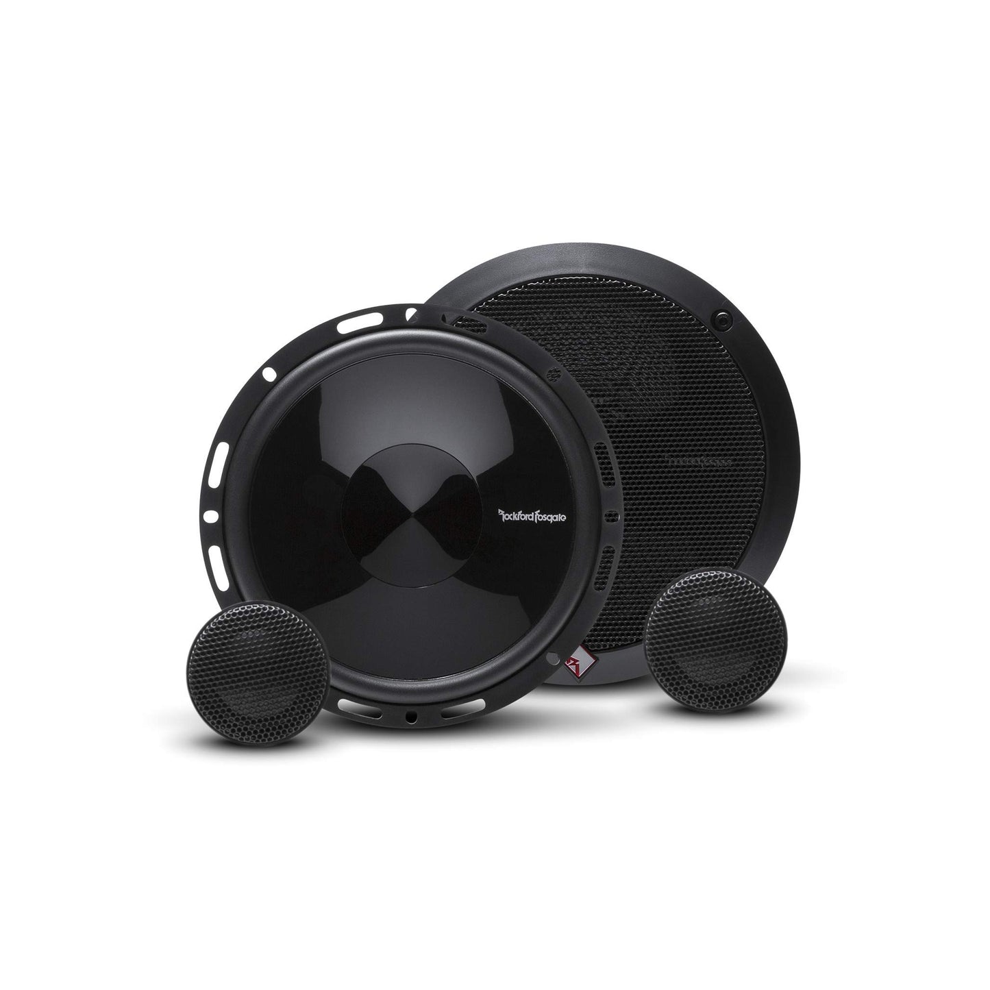 Rockford Fosgate p165si 6.5-Inch 2-Way Euro Fit Compatible System Internal Xover, Set of 4