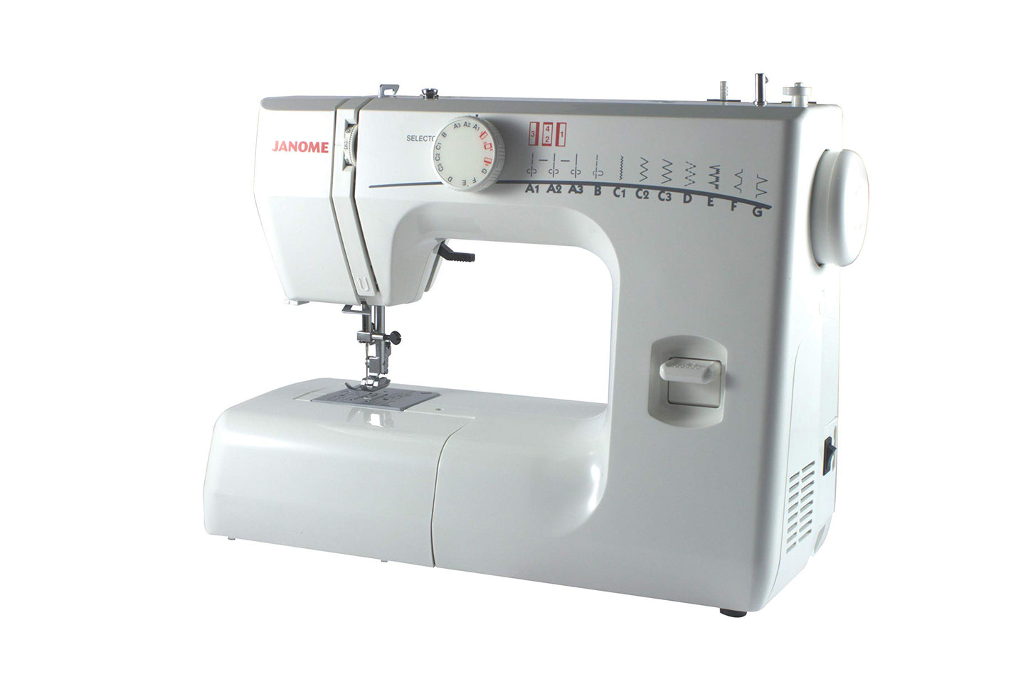 Janome Re1706 Sewing Machine, White